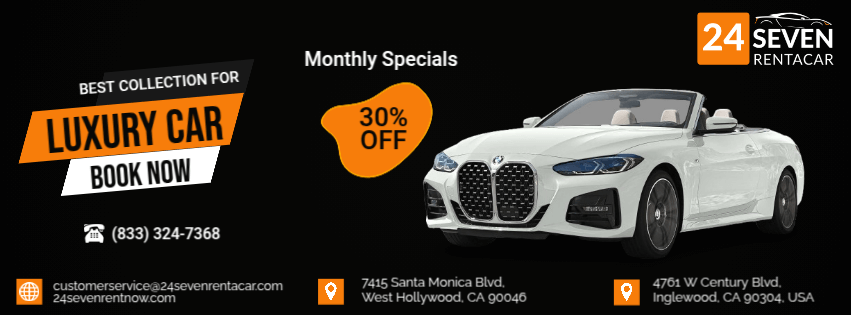 Book Luxury car in los angeles
