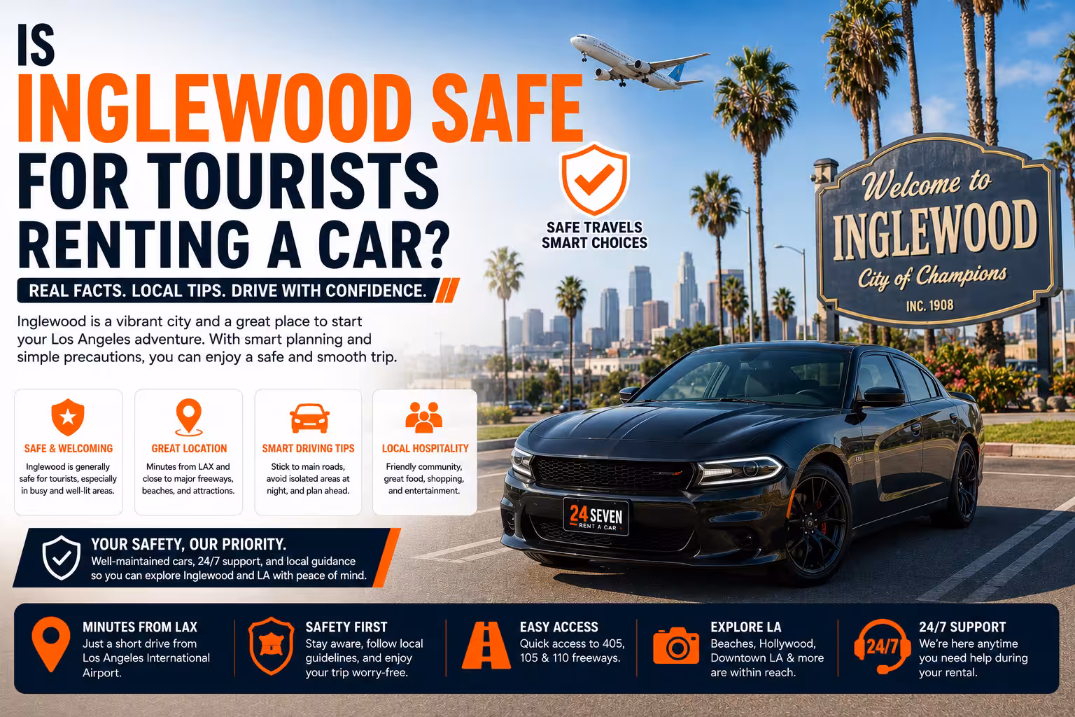 Is Inglewood Safe for Tourists Renting a Car
